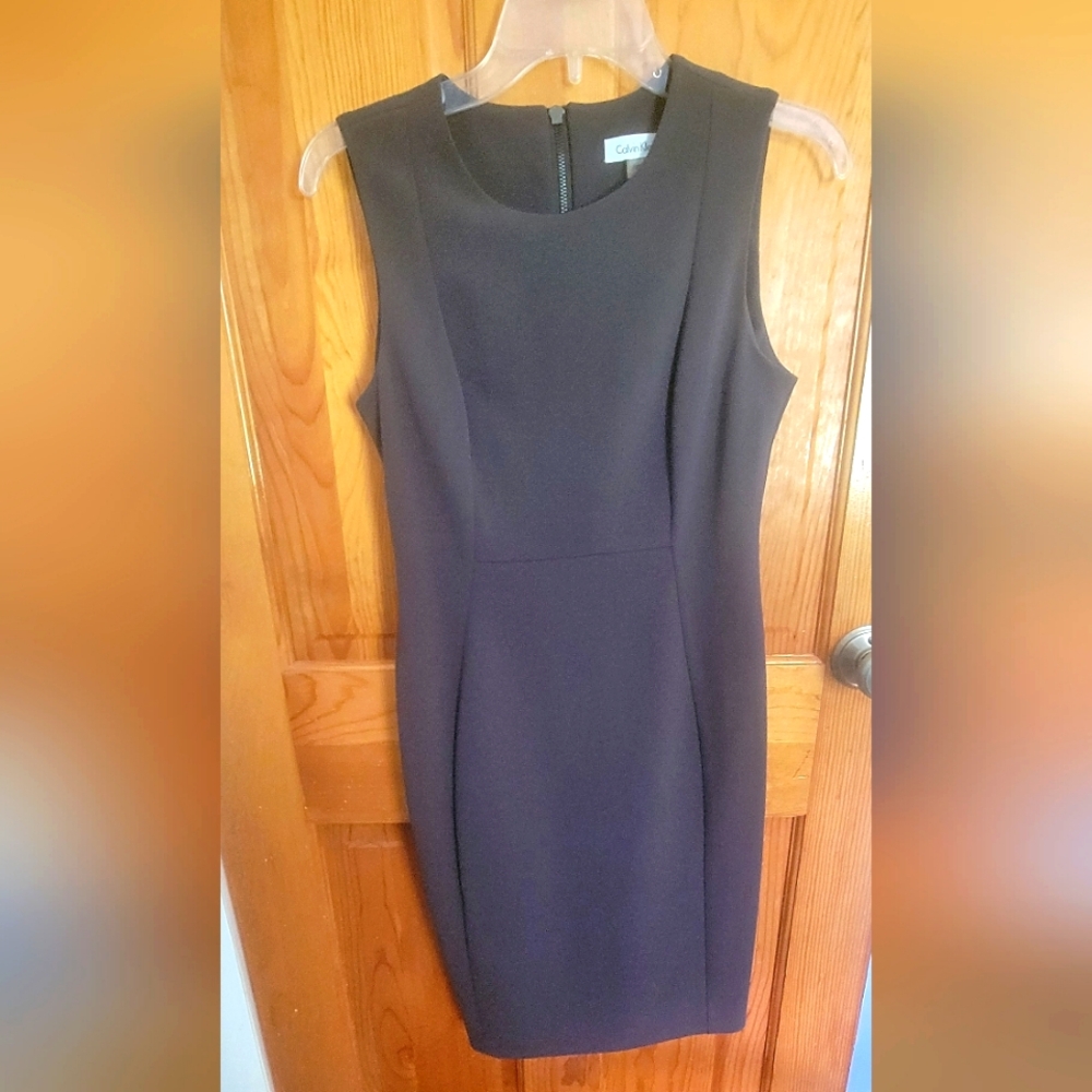 Stunning Calvin Klein Sheath Cocktail Dress
